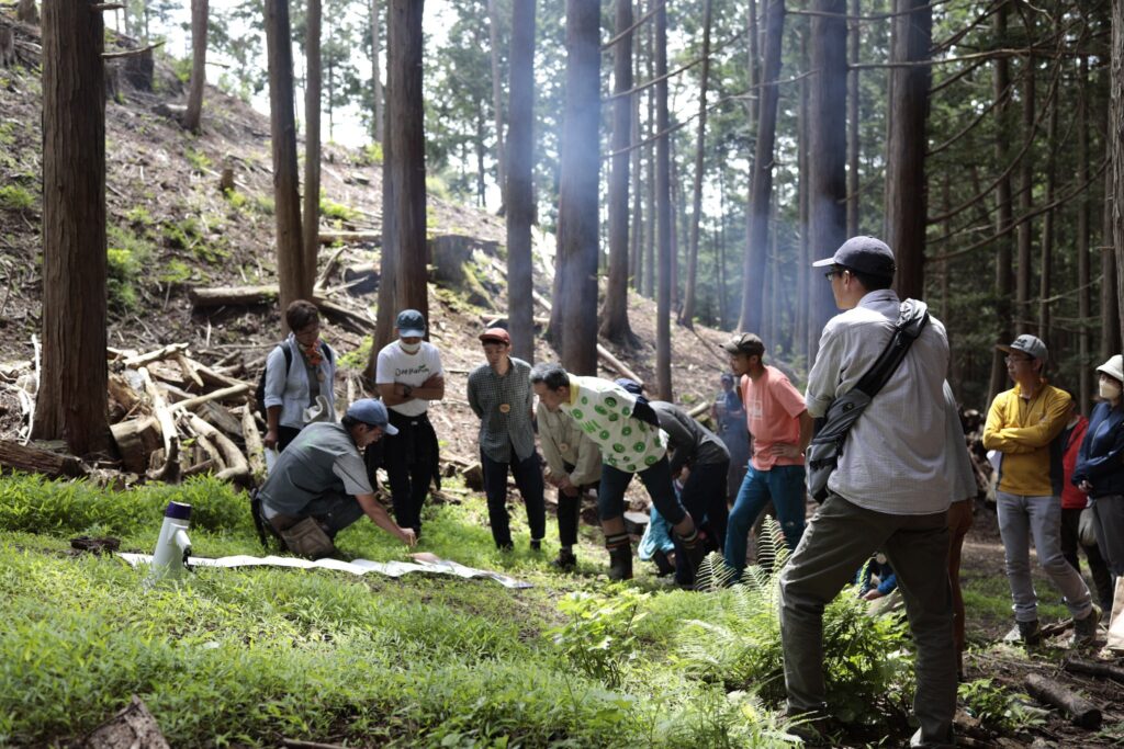 木を１本余すところなく価値を付ける。森で働くコース「森とどうやって生きていく」を開催しました